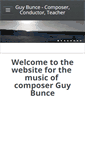 Mobile Screenshot of guybunce.co.uk